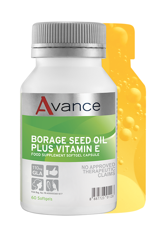 Borage Seed Oil Plus Vitamin E ingredients