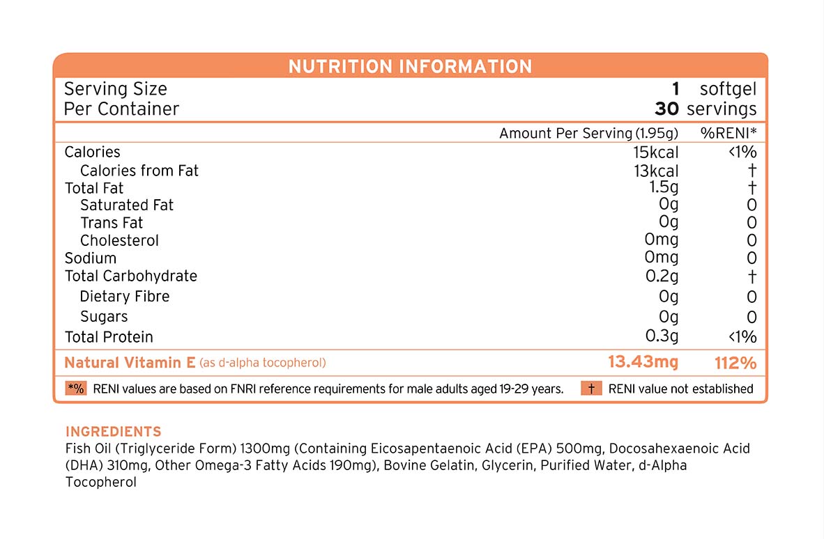 EPA supplement facts